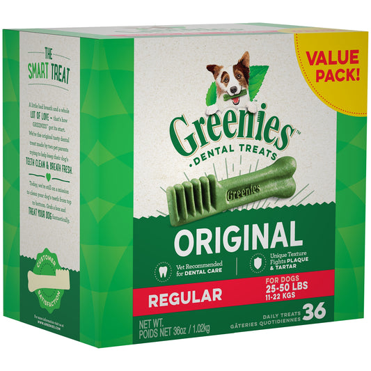 Greenies Regular 36 oz. Tubs "Value Size"