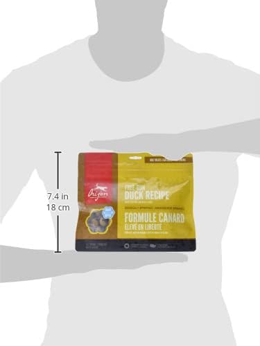 ORIJEN WHOLEPREY Freeze Dried Dog Treats Free Run Duck 3.25oz Bag