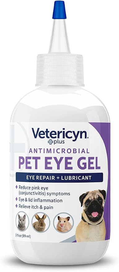 Vetericyn Plus Pet Eye Gel 3oz For Dogs & Cats