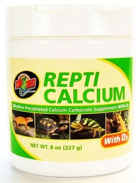 Zoo Med Reptile Calcium with Vitamin D3 8oz