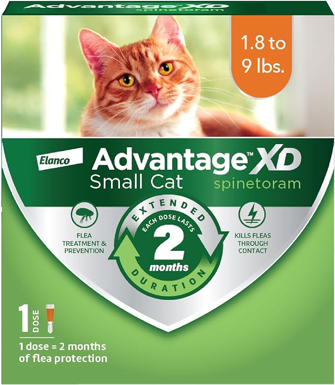 Advantage XD Small Cat Orange 1 Dose