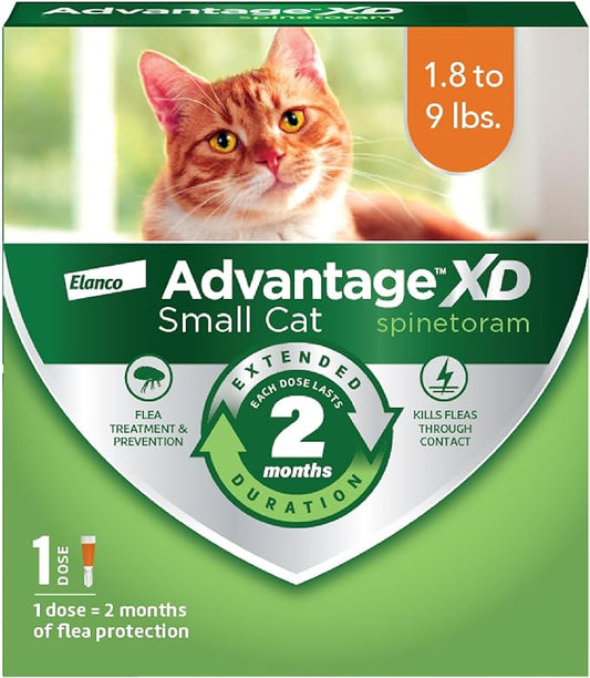Advantage XD Small Cat Orange 1 Dose