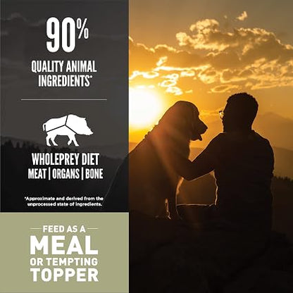 ORIJEN WHOLEPREY Freeze Dried Dog Food & Topper Tundra 6oz Bag