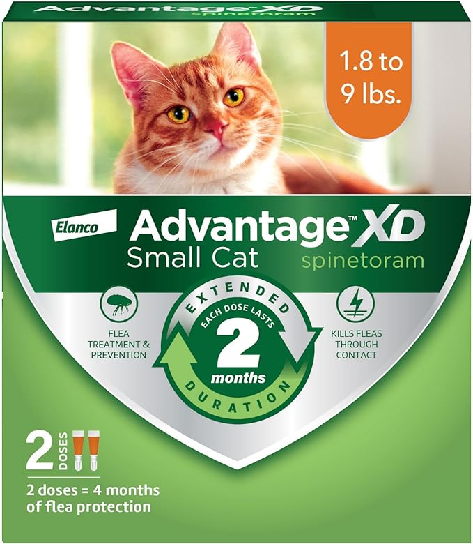 Advantage XD Small Cat Orange 2 dose