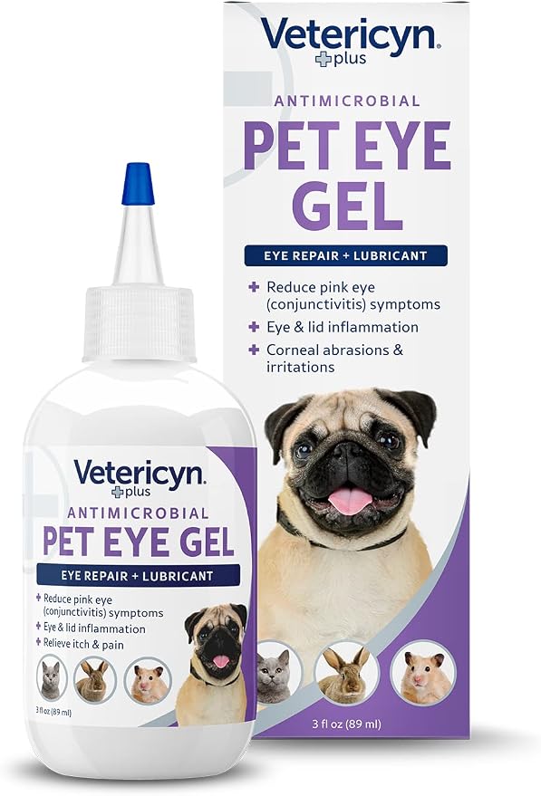 Vetericyn Plus Pet Eye Gel 3oz For Dogs & Cats
