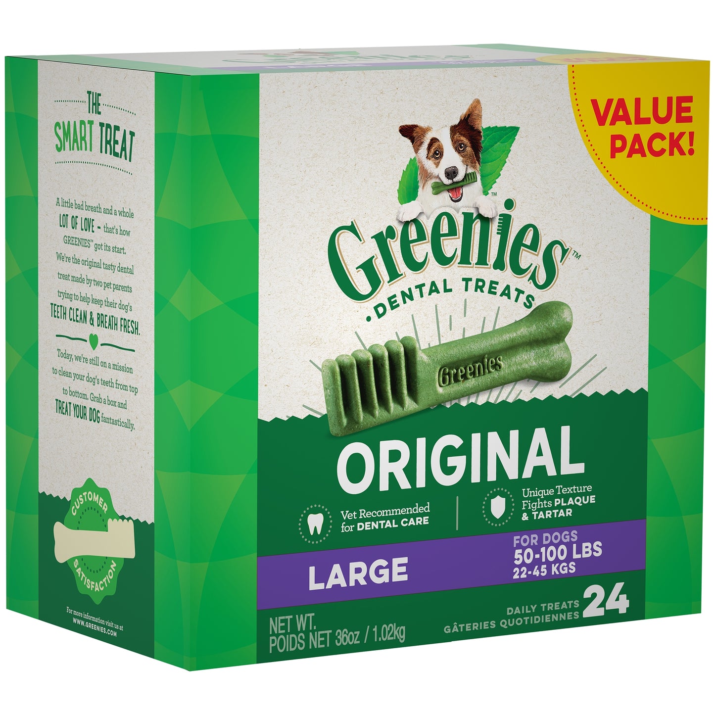 Greenies Large 36 oz. Tubs  "Value Size"