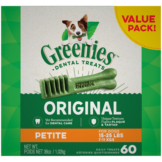 Greenies Petite 36 oz. Tubs  "Value Size"