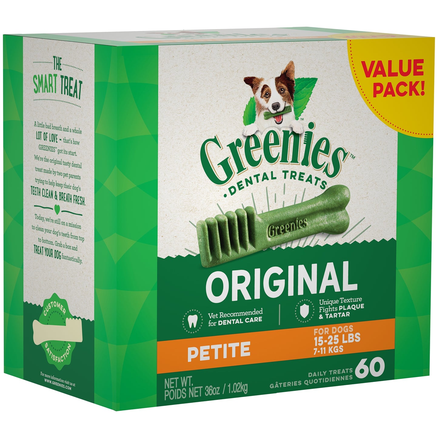 Greenies Petite 36 oz. Tubs  "Value Size"