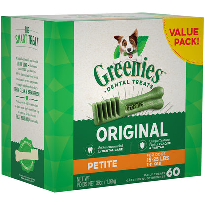 Greenies Petite 36 oz. Tubs  "Value Size"