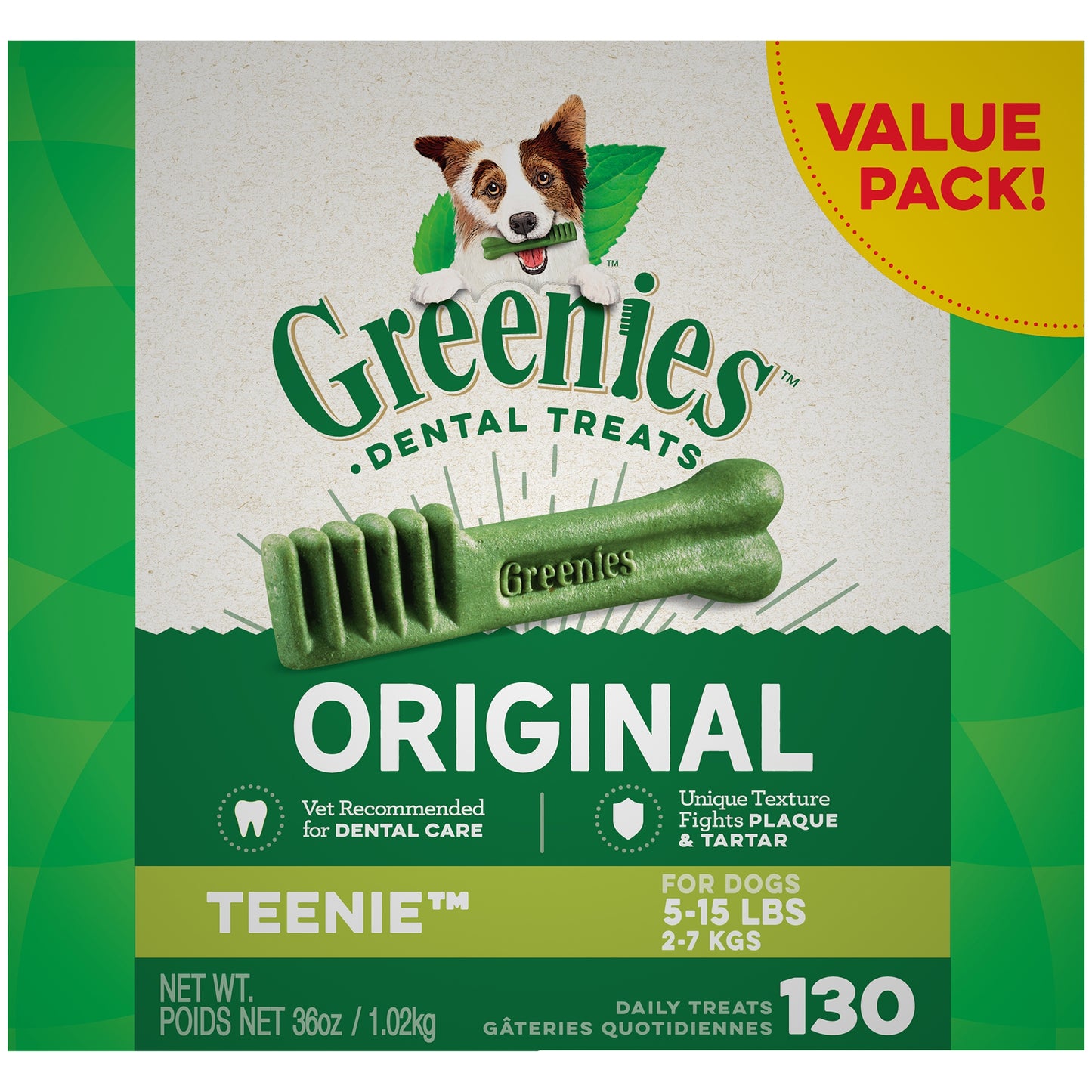 Greenies Teenie 36 oz. Tubs  "Value Size"