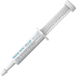 Pet-Ag Bene-Bac Plus Pet Gel - 15 g Syringe - FOS & Probiotics for Dogs, Cats, Exotic & Wildlife Mammals