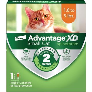 Advantage XD Small Cat Orange 1 Dose