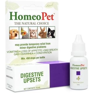 HomeoPet Digestive Upsets Natural Pet Digestive Support, Supports Temporary Relief from Digestive Problems, 15ml