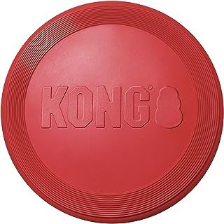 Kong Flyer Durable Rubber Flying Disc Dog Toy for small dogs