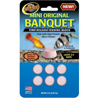 Zoo Med Original Banquet Feeding Block Mini (Great for bottom feeders)