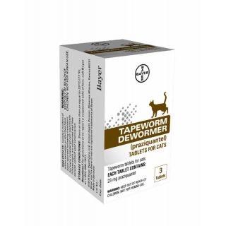 Elanco Tapeworm Dewormer for Cats 3 ct - 14.99