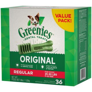 Greenies Regular 36 oz. Tubs  "Value Size"