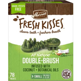 Merrick Fresh Kisses CoCo Extra Small Brush 78 count