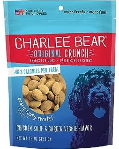 Charlee Bear Chicken Soup & Garden Veggie Dog Treats 16 oz.