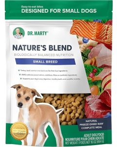Dr. Marty Nature's Blend Adult Small Breed Freeze-Dried Raw Dog Food 16 oz